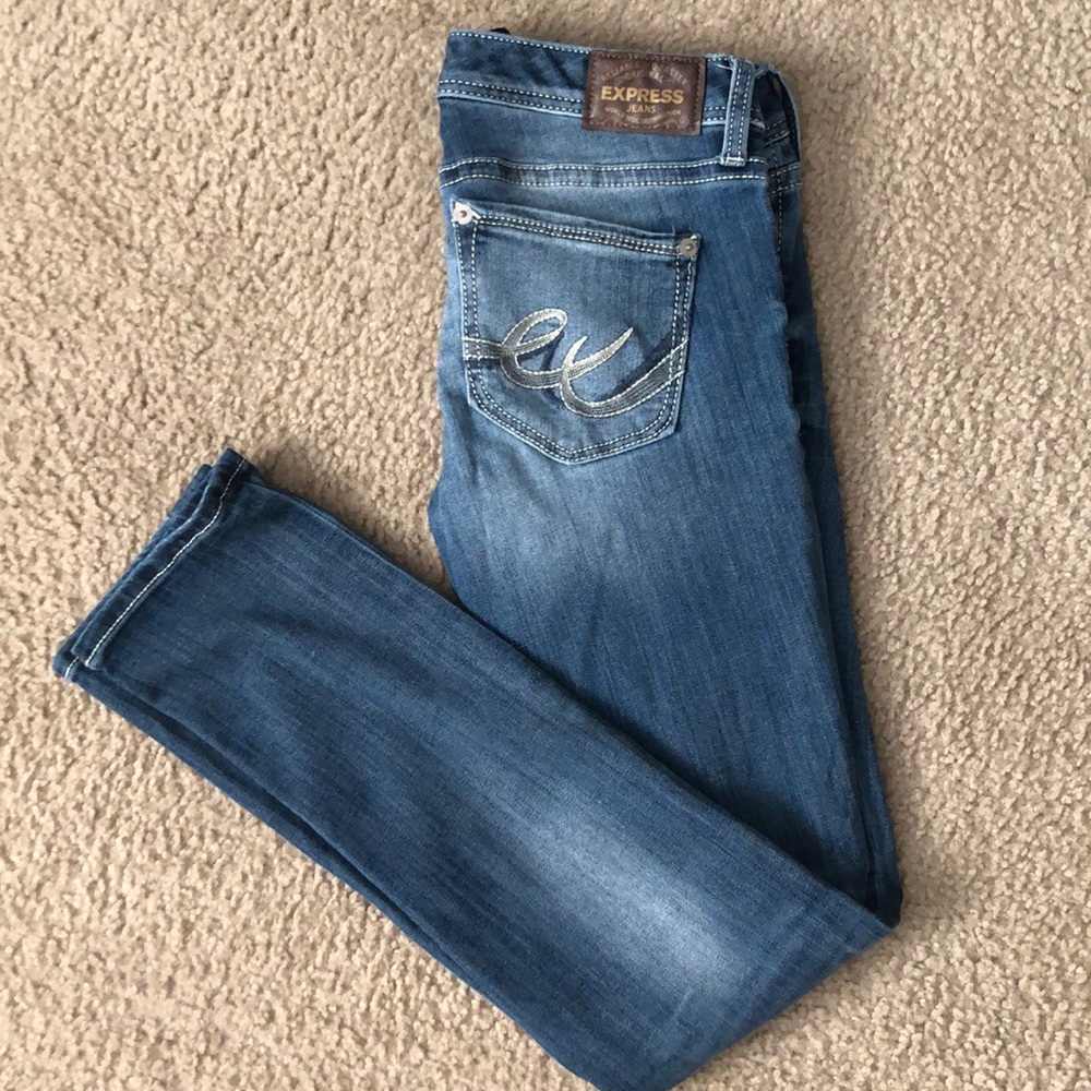 Express Stella Skinny Jeans